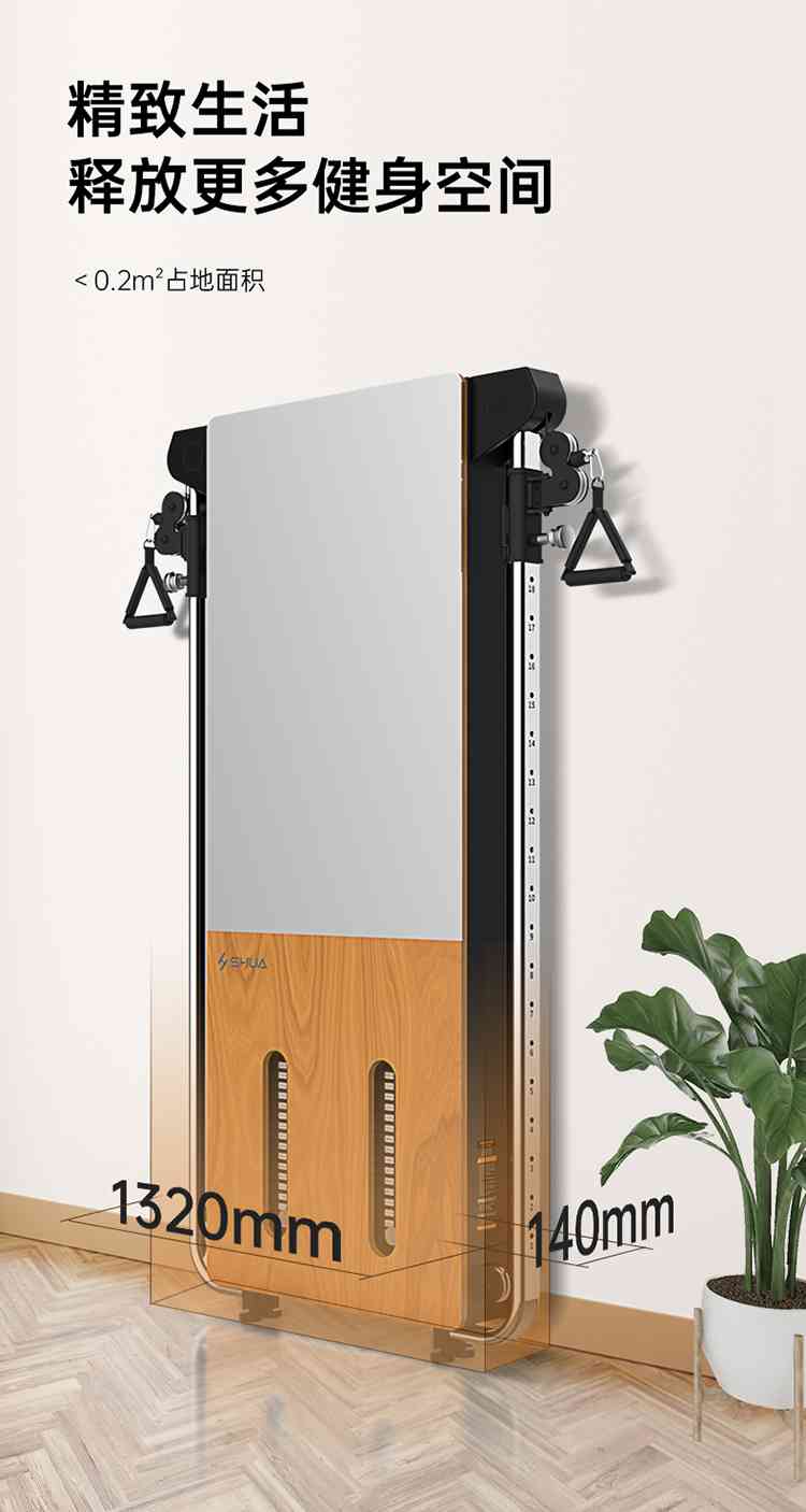 SH-G699 壁挂式拉绳训练器-广西好博体育健身器材有限公司